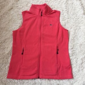 NWOT Vineyard Vines: Signature Logo Fleece Vest
